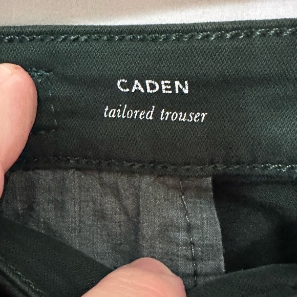 Adriano Goldschmied Women's Green Chino Corduroy Pants size 29R - Picture 4 of 10